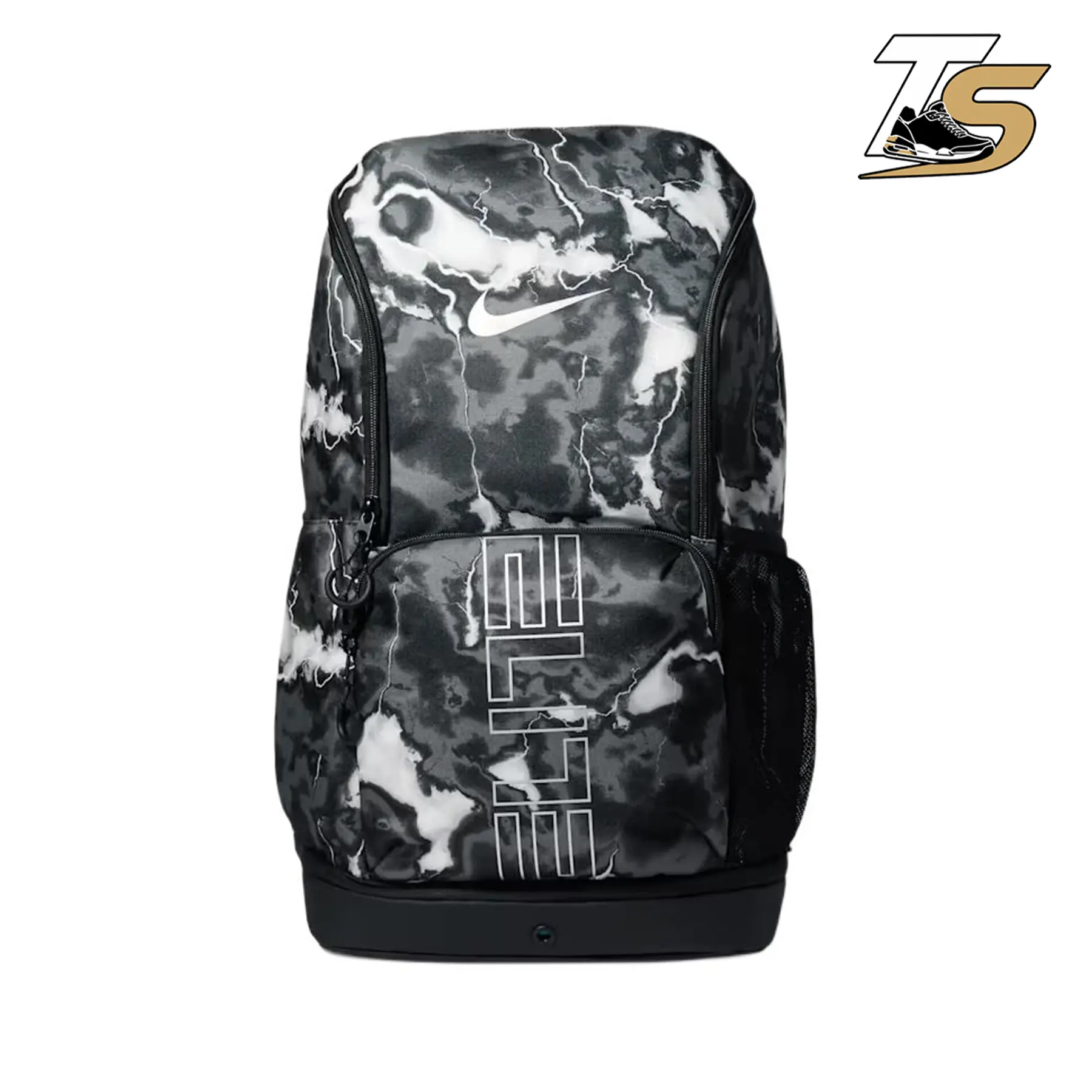 Nike Varsity Elite Printed Backpack (32L) IW1856-010 Camouflage Graphic Print Unisex School/Gym Bag with Shoe Compartment, Air Max Straps, Laptop Sleeve, Travel Daypack