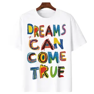 Inspirational "Dreams Can Come True" Art T-Shirt