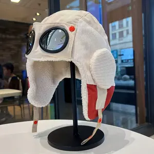 Unisex Winter Hat with Ear Flaps, Fleece Lined Warm Design, Adjustable Strap, Windproof Structure, Skiing Gear, Hiking Accessory, Outdoor Fashion Headwear