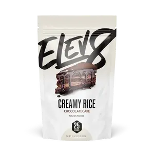 Elev8 Cream of Rice Breakfast Cereal - Summervibes Instant Pantry Food with Energy-Boosting Fast-Digesting Carbs, Protein, Healthy Ingredients & Versatile Stocking Options