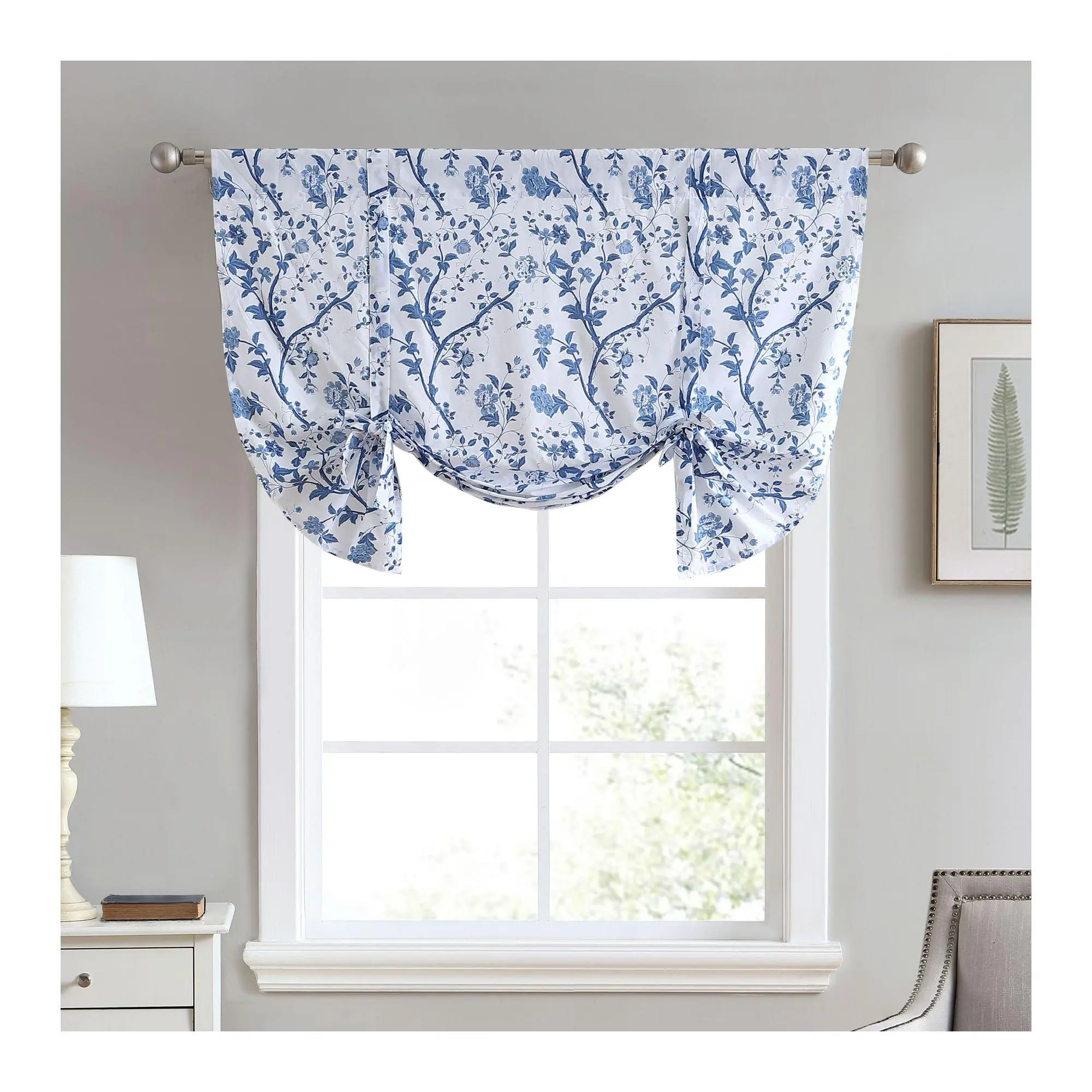 Laura Ashley Elise 50X25 Floral Window Valance