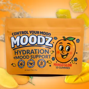 Mango Glow Gummies  - MOODZ Hydration & Mood Support