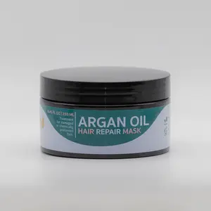 Lucy Glam - Argan Oil Hair Repair mask 8 oz Sunflower Aloe Organic Haircare Aloe Vera Conditioner Castor Oil Hydrating Moisturizer hair care