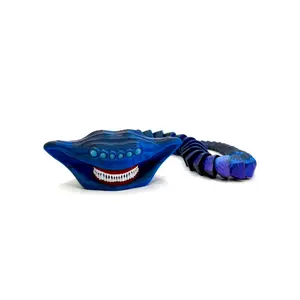 El Gran Maja Sea Monster Figure Glow In The Dark Eyes 3D Printed Collectible Toy