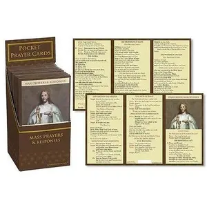 Mass Prayer And Responses Pocket Card