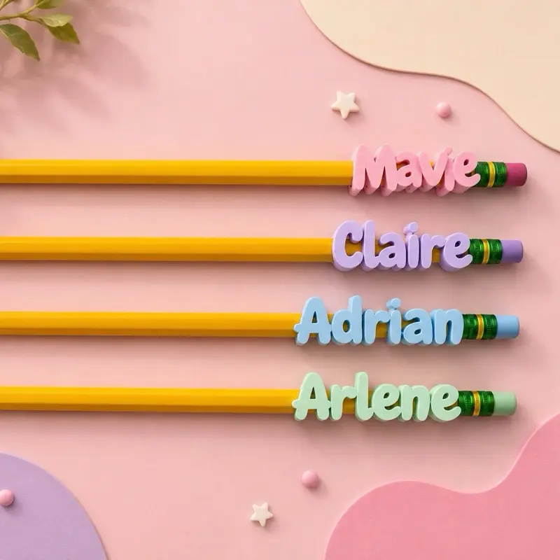 Pencil Name Tag