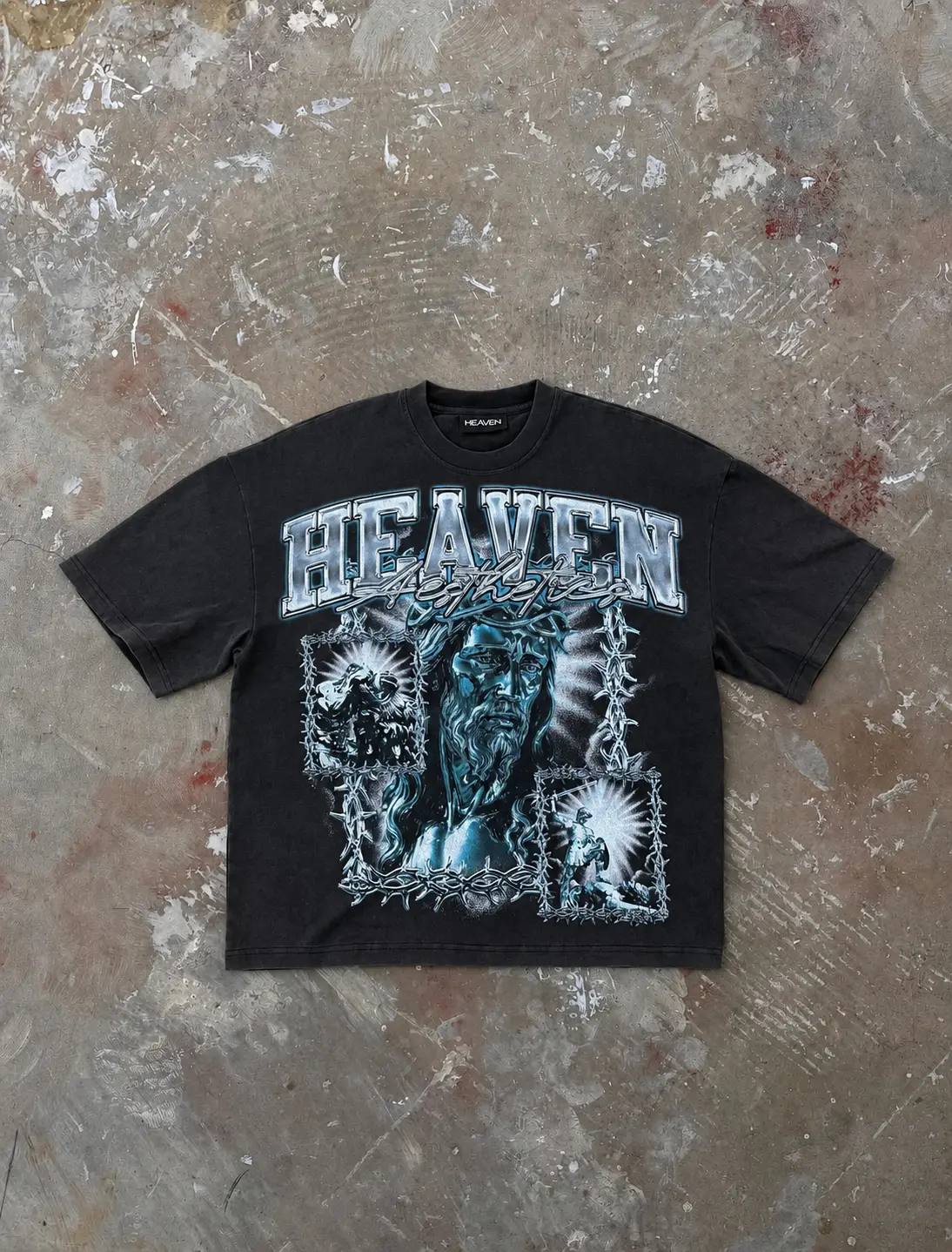 Chrome Jesus Oversized T-Shirt