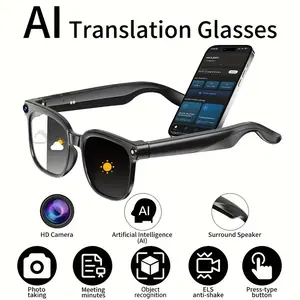 [AI Smart Glasses] PEJE AI Smart Glasses | 1080P HD Camera, ChatGPT/Doubao Assistant, Real-Time Translation, Color-Changing Lenses for Travel, Sports, Outdoor, Valentine's Gift