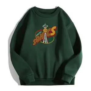 Supersonics 1994 Vintage Sweatshirt, SuperSonics Team Club Sweat Supersonics Logo Shirt, Sports Fans Gift Sports Merch Menswear Breathable Clear Cropped Day Hoodie Oversize Tops Casual Graphic Long Sleeve
