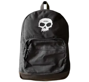 SINGLE SKULL - CANVAS BACKPACK