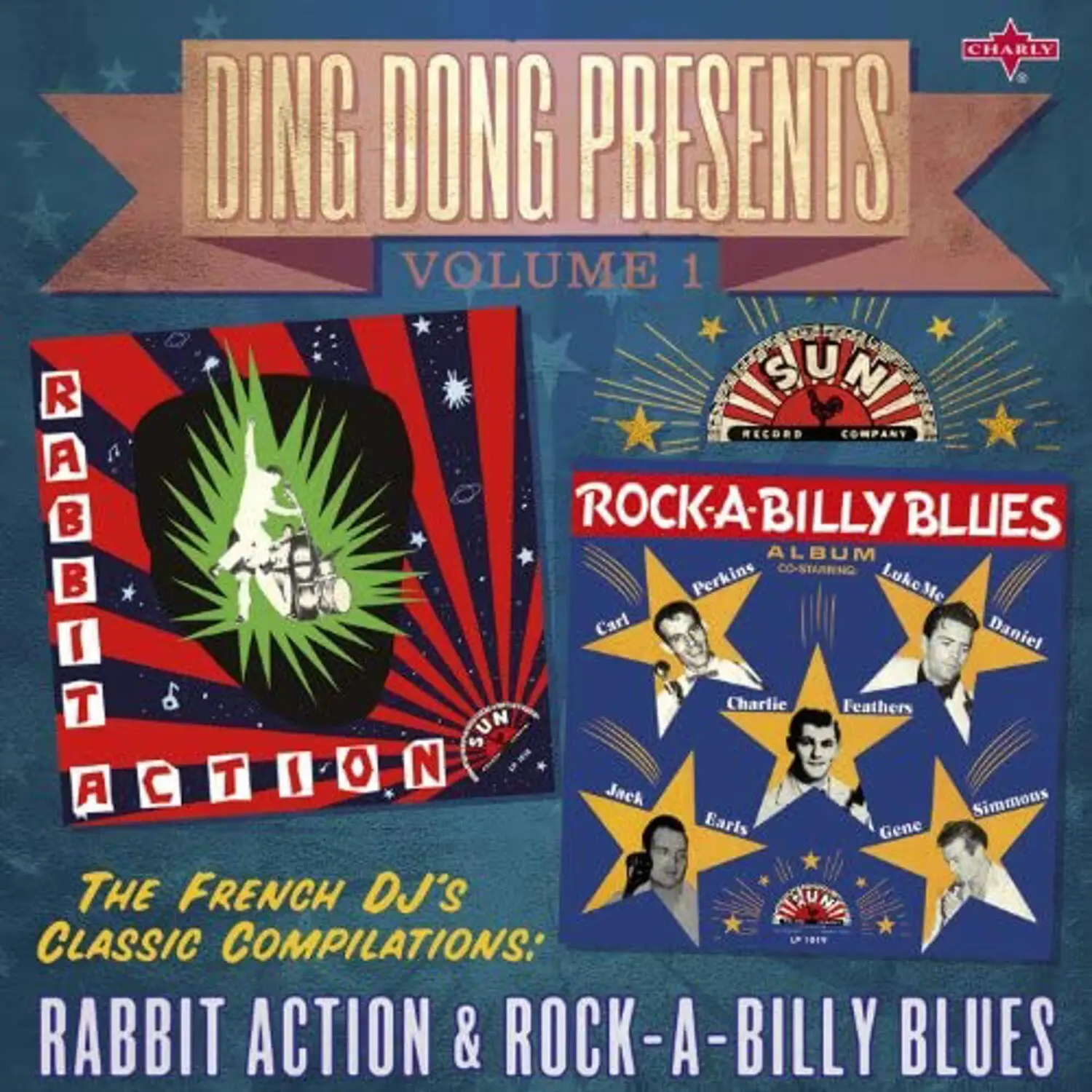 Various Artists - Ding Dong Presents 1: Rabbit Action & Rock- A-Billy Blues (Various Artists)  [COMPACT DISC - CD]