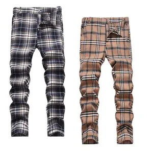 JUNBAOSS Menswear Men's 1-2 Pack Slim Fit Stretch Dress Pants - Body-Fitting, Form-Fitting, Flexible Mens Clothing with Comfort Flex Waist, Breathable Cotton, 4-Pockets, Button-Adorned Closure for Casual Business Use