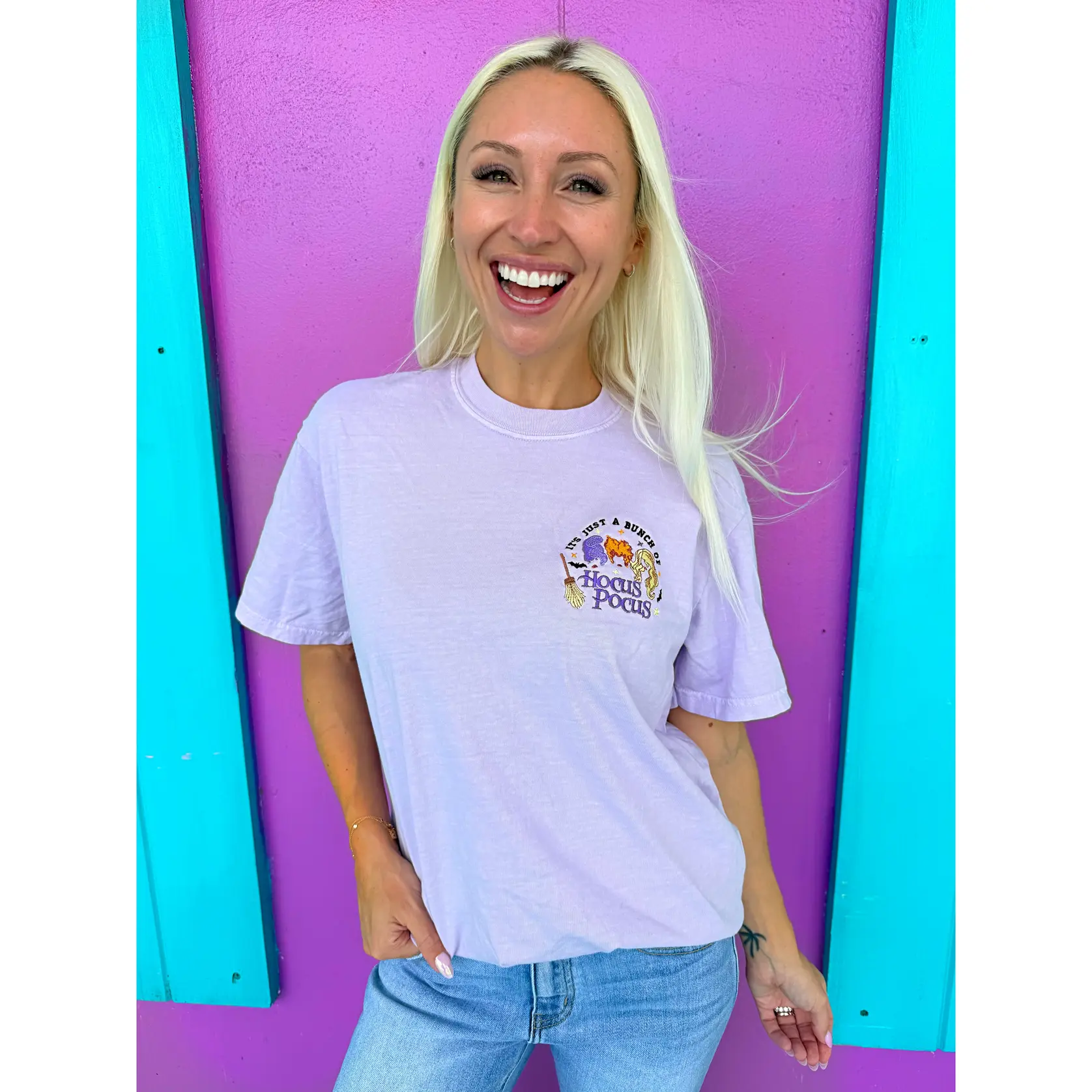 Hocus Pocus Embroidered Tee