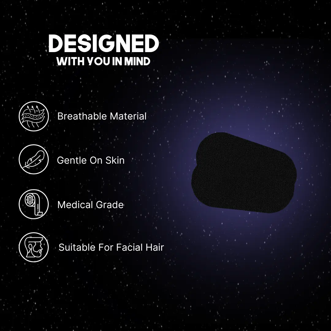 Mouth Tape (30 Pack) - Skin-Friendly, Hypoallergenic, Easy to Apply & Remove, Suitable for All Ages