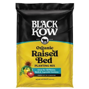 Black Kow 1.5 cu. ft. Organic Raised Bed Planting Mix