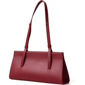 DONNAIN Genuine Leather Trendy Shoulder Bag for Women, Small Women Handbag and Clutch Purse