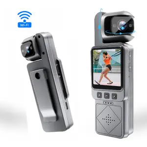 Action Camera, High-definition Video Recording Without Lag, Clear Sound, Anti-shake, Ultra-wide Viewing Angle, Immersive Experience, Suitable for Climbing, Skiing, Parties, Store Exploration, and Record-keeping, Wifi Sports Camera, Video Recording Gear