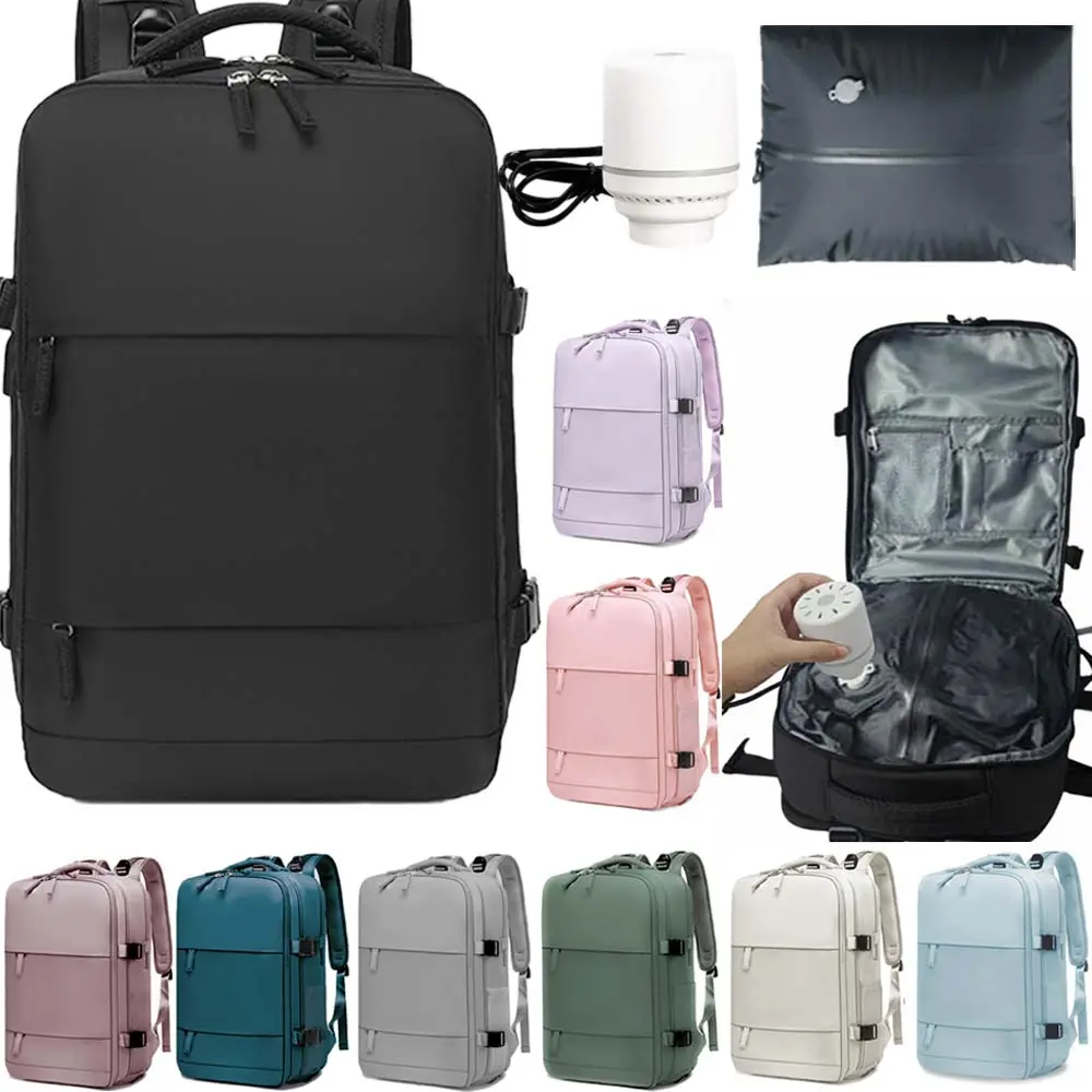 Dadamayar Waterproof Vacuum Compression Travel Backpack - Electric Air Pump, Detachable Liner, Large Capacity Polyester, Lightweight Unisex Adult Carry On, Large Portable, Multi Use, Keeping Dry Backpack, Carry On Backpacks, Large Portable Backpacks