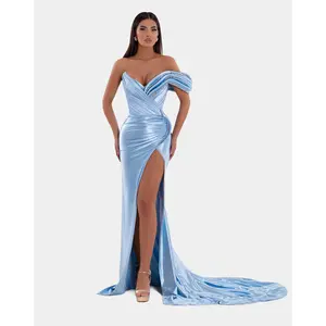 BARDOT BABY BLUE CORSET DRESS