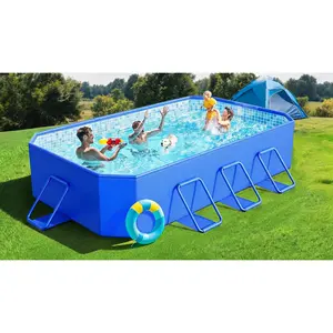 Foldable Large Capacity Swimming Pool  2026 Large Foldable Pool,Non-Inflatable Swimming Pool for Kid,Adult Collapsible Pool Hard Plastic,Overthickened Extra Large Foldable Pool,Portable Folding Kid Pool for Backyard,118"x73"x20"
