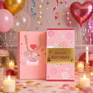 Funny Money Gift Box Pop Up Surprise Unique Way to Give Cash for Holiday Birthday Presents Interactive Fun Folding Bouncing Action Premium Quality TikTok Viral Gift Box