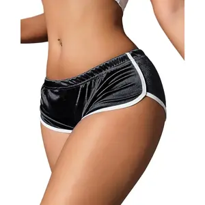 Hot pants shorts booty shorts sports high-cut yoga gym running slimming fitness activewear butt-lifting rave bottoms GARMENTARY