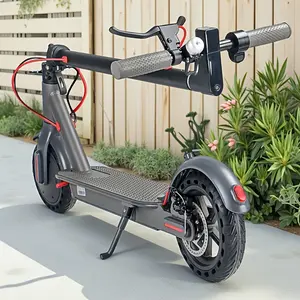 Folding electric scooter, 8.5inch solid tires, foldable electric scooter, adult electric scooter, designed for commuters