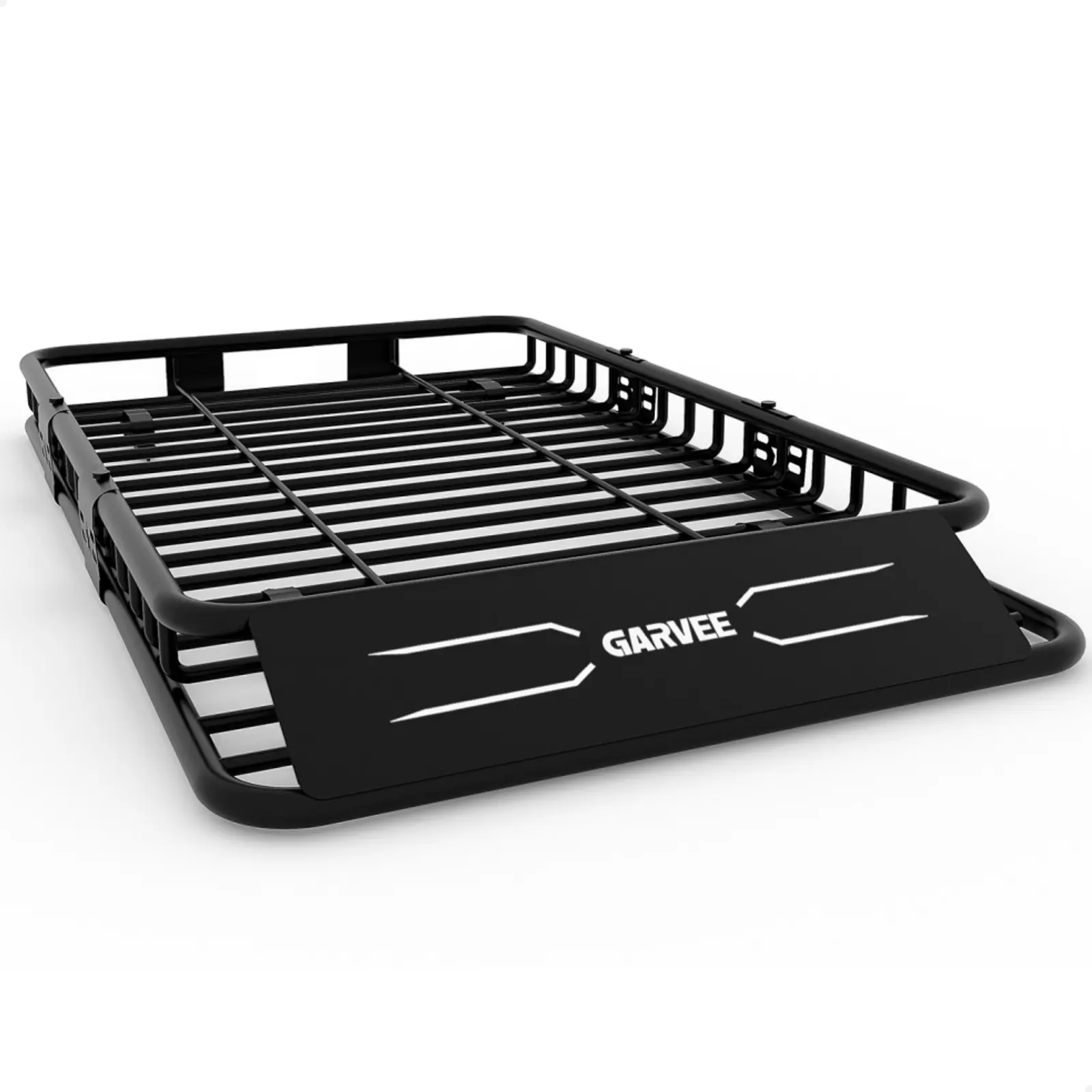 GARVEE Heavy Duty Global Roof Rack Cargo Basket with Extension – Steel Construction, 200 LB Capacity, Secure Rooftop Luggage Holder for SUVs, Trucks & Cars – Fits Camping Gear, Travel & Freight – Multiple Sizes Available – Expand Your Hauling Power!