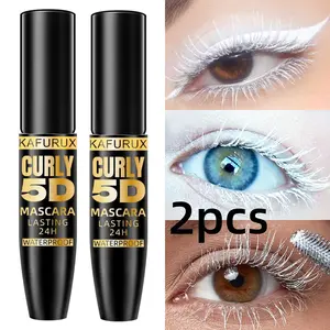 2pcs Lightness, Waterproof, Color Lash Volumizing Voluminous Mascara, Curled Up, Sweatproof, Lasting Colors Makeup, Long and Slender, Spring and Summer Elegant Fashion Cosmetics, Portable Travel Makeup, Eye Makeup, Suitable for Beginner