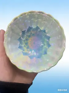 Iridescent Lotus Jianzhan TeaCup - Handcrafted Artistic Teacup