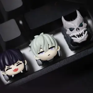 Aston Digital Skull Keycap for Mechanical Keyboards - Stylish Epoxy Resin Cross-Shaped Edgy Design Durable Resin Only for Mechanical Keyboards Customization Soft Silicone Cover Pro Max Case Series Protective S24 Hard with Joy Pattern S23 Phone Shockpro