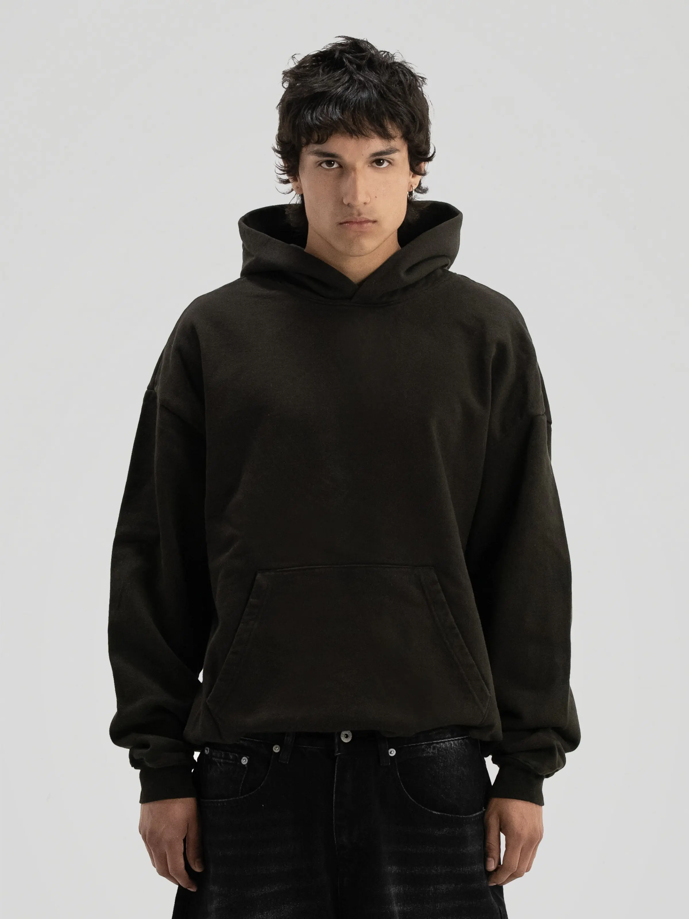 600 GSM "Vintage Black" Core Hoodie 600 GSM "Vintage Black" Core Hoodie