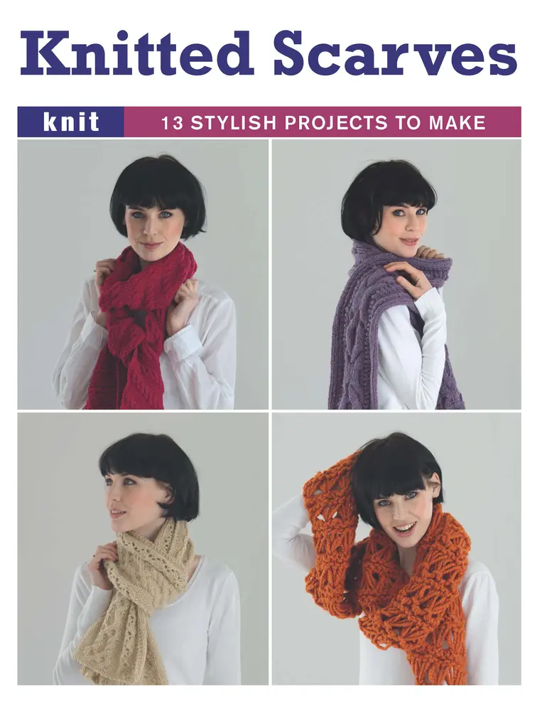 USED Book - Knitted Scarves by GMC (Paperback) - english