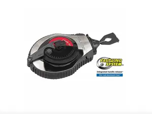 TAJIMA Chalk Line Dura Chalk Box - Extra Bold 1mm Snap Line & Integrated Handle Release - CR401S