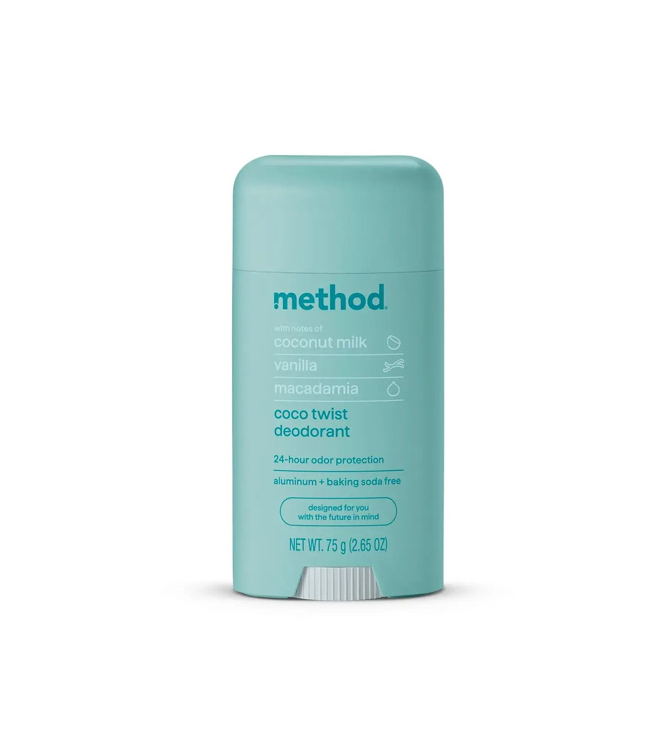 method Coco Twist Deodorant - 24 Hour Odor Protection, 2.65 oz