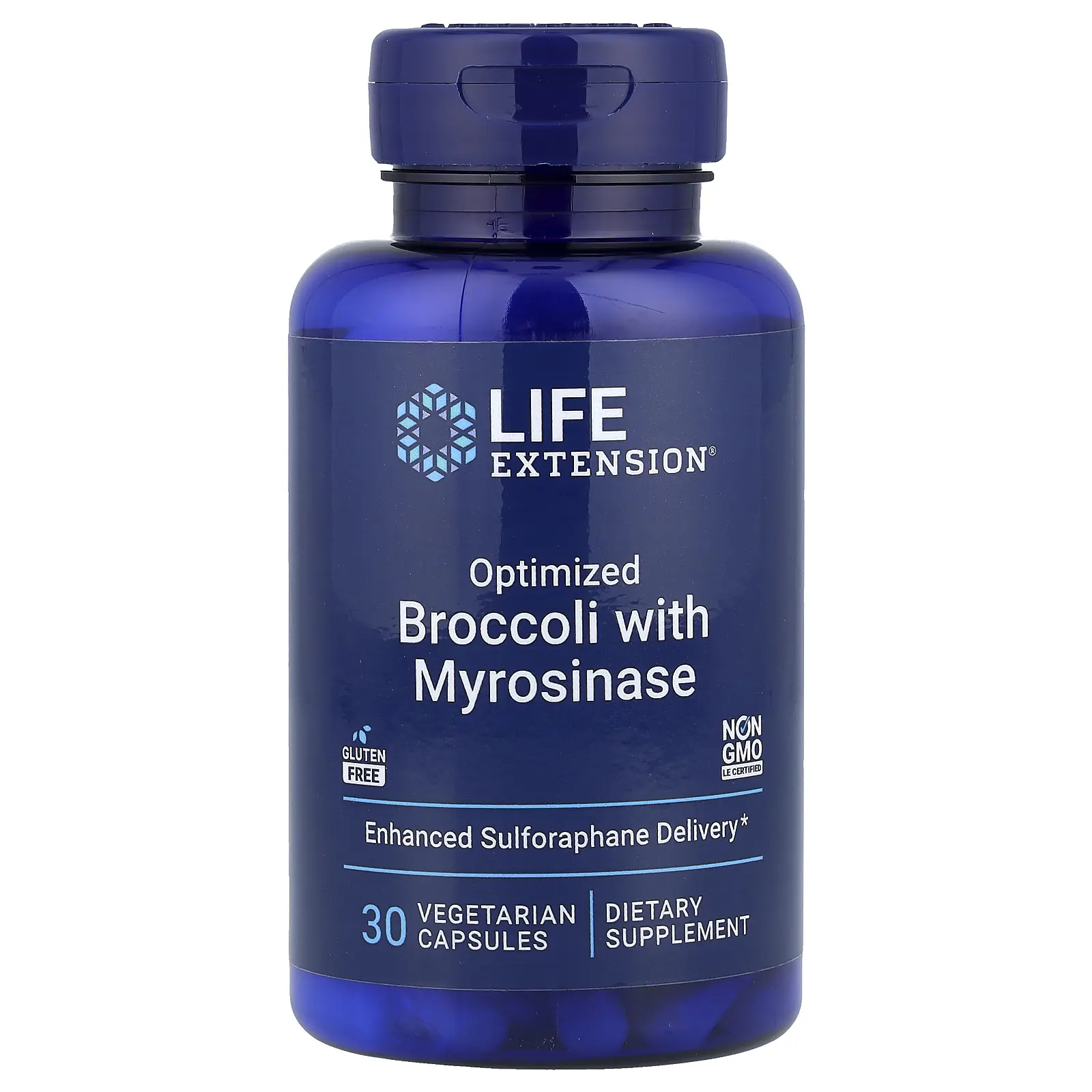 Life Extension Optimized Broccoli and Myrosinase, 30 Vegetarian Capsules