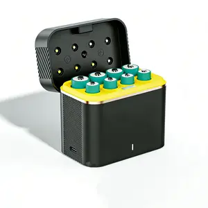 8-Pack 1.5V Rechargeable Batteries with Fast Charger 3600mAh AAA & 1300mAh AA Batteries Smart LED Display
