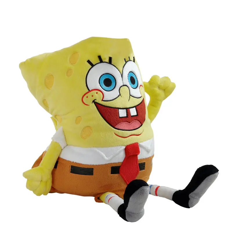 Happy Yellow Sea Sponge Pillow Pet