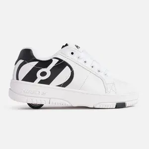 Heelys Kolect – Chunky Skater Shoe with Padded Tongue & Collar | Black and White 
