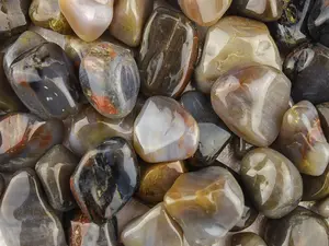 Wholesale Botswana Gray Agate Tumbled Stone, Bulk Gray Agate Polished, Botswana Agate Tumbled, Crystal Healing, Reiki Crystal