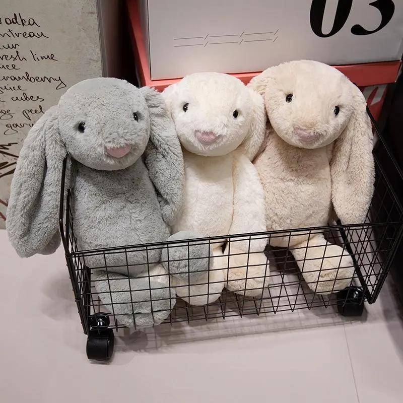 [1 unit] Cute, soft, and cuddly rabbit plush toy – perfect for birthday gifts, home or room decor, and adding a touch of gentle charm.
