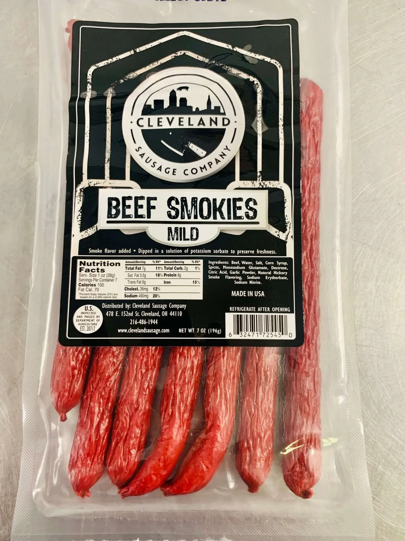 Cleveland Sausage Company Beef Smokies Cleveland Sausage Company Beef Smokies
