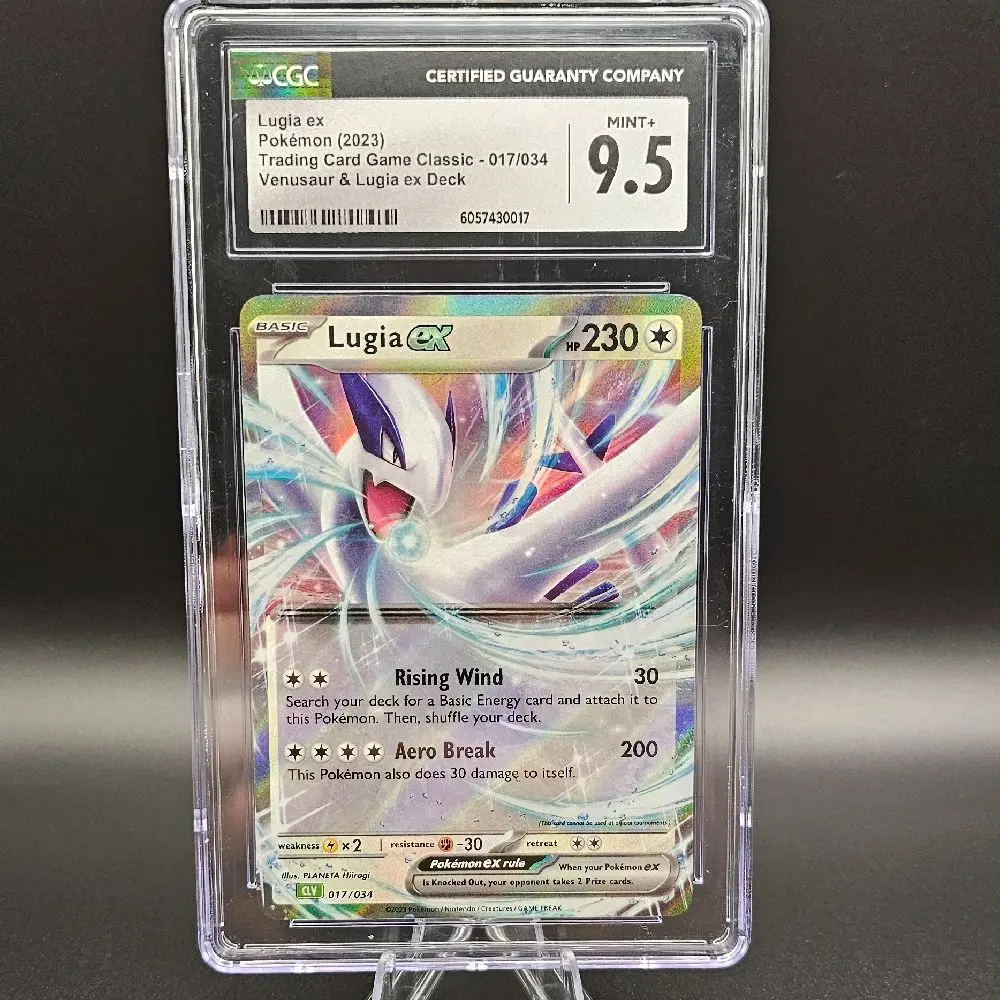 Pokemon - Lugia EX 017/034 - CGC Mint + 9.5