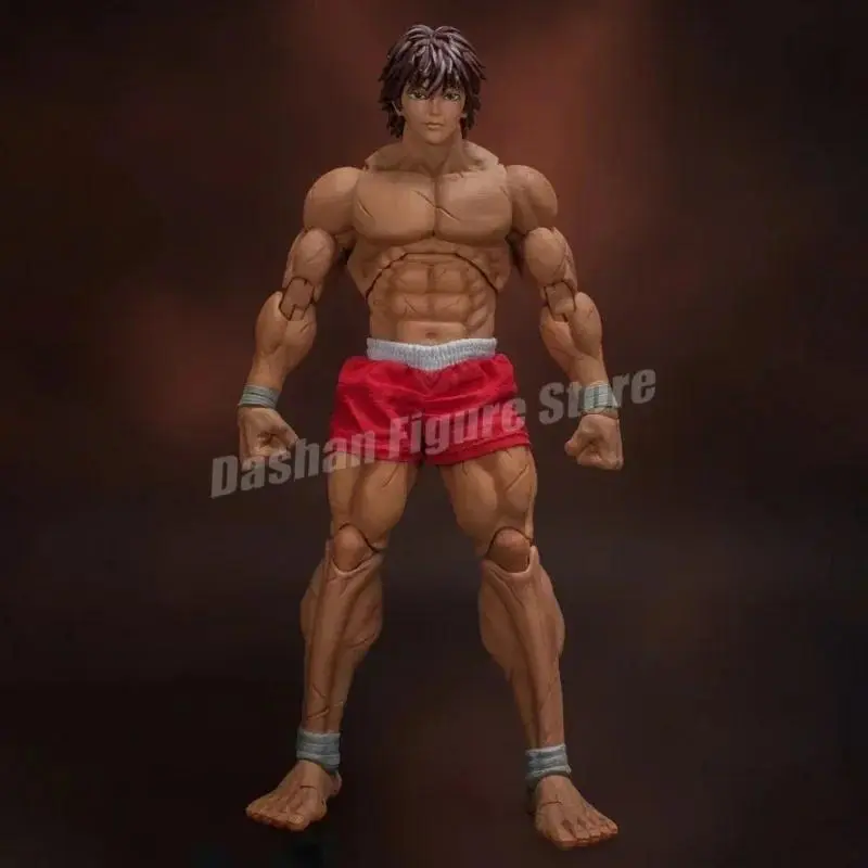 17cm Ko St Storm Toys Baki Hanma Action Figure Fighting Anime BAKl Kibk Son Of Ogre Figurine Collectible Model Dolls Toy Gifts