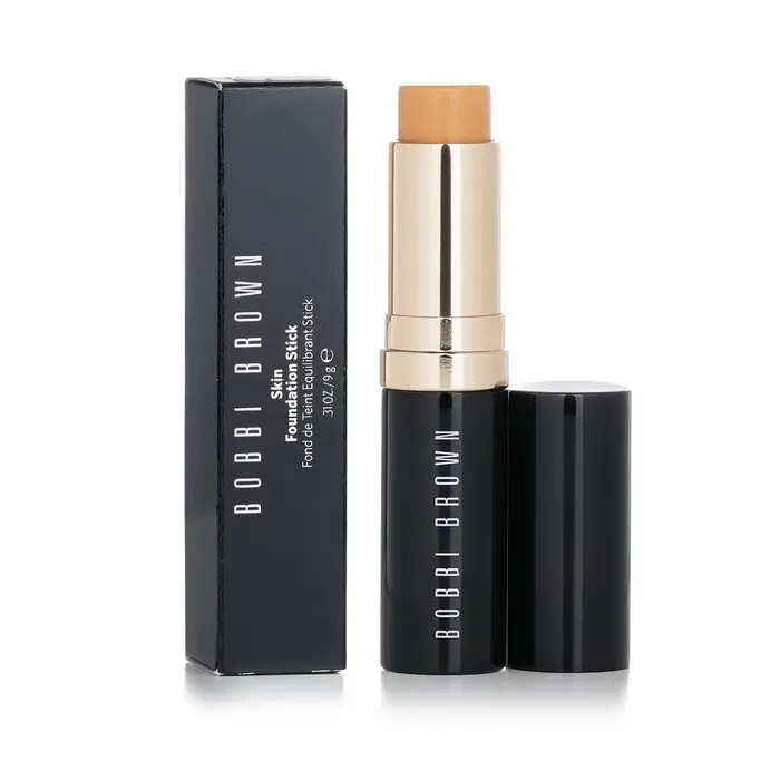 Bobbi Brown Skin Foundation Stick - #04 Natural, Lightweight Waterproof Makeup with Natural Nude Finish, 9g/0.31oz, Concealer Makeup