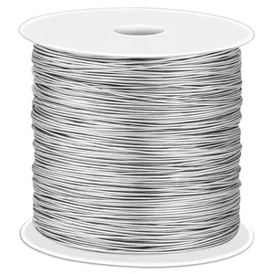cridoz 24 Gauge Stainless Steel Wire for Jewelry Making, Baling Wire for Wrapping, Craft and Jewelry Making
