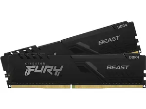 Kingston FURY Beast 16GB (2 x 8GB) 288-Pin PC RAM DDR4 3200 (PC4 25600) Memory (Desktop Memory) Model KF432C16BBK2/16