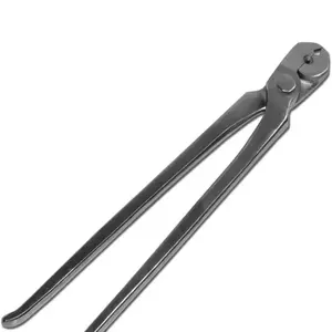 Heavy Duty Silver Horse Hoof Nail Puller for Farriers and Veterinarians