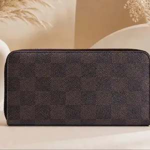 Women Wallet Zipper Long Purse | Minimalist Leather Style Wallet
