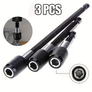 Hexagonal Quick-release Self-locking Extension Rod, Drilling Screwdriver Screwdriver Head Holder, Portable Tool Accessories, Drill Bit Extension
